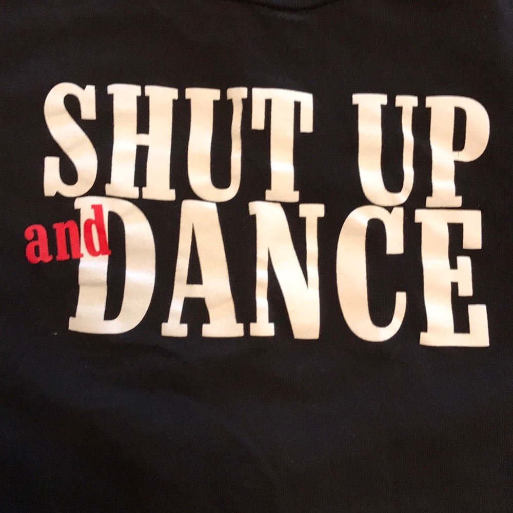 Coyote Ugly Shut up and dance Fitted Tee Shirt Top